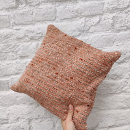 Coussin blackwool laine multimix
